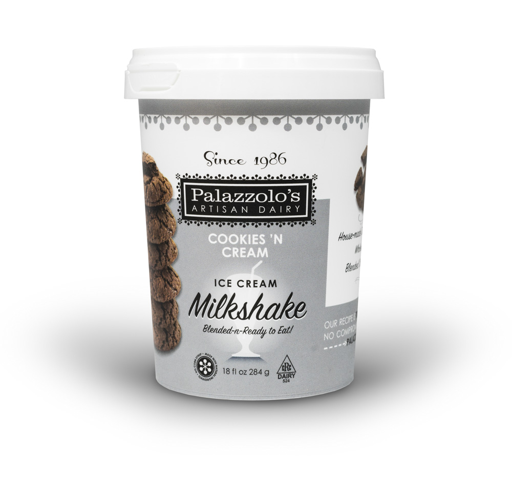 Cookies 'n Cream Ice Cream Milkshakes Artisan Milkshakes