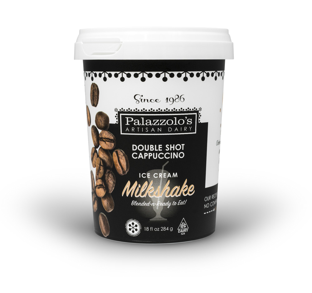 Double Shot Cappuccino Ice Cream Milkshake Artisan Milkshakes