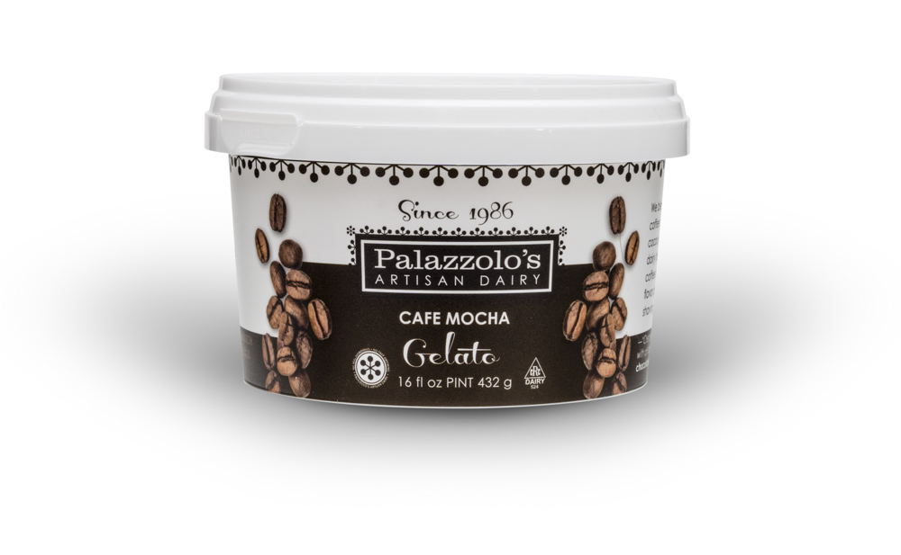 Palazzolo's Artisan Double Dutch Chocolate Gelato Artisan Gelato and Sorbetto Quarts