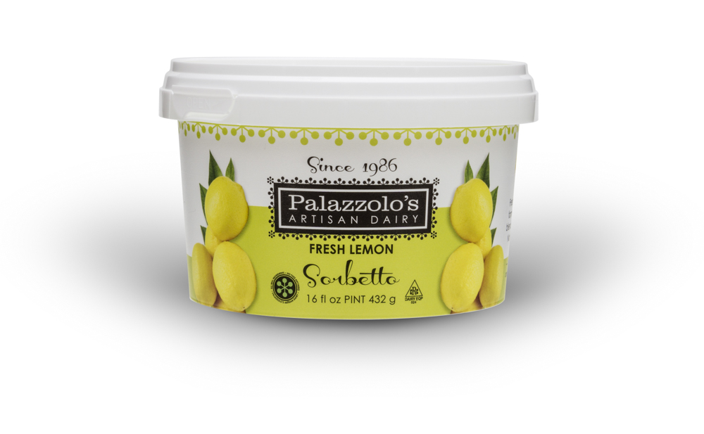 Palazzolo's Artisan Fresh Mango Sorbetto Artisan Gelato and Sorbetto Quarts