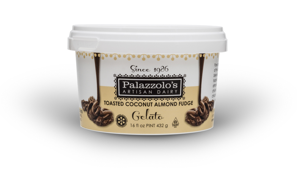 Palazzolo's Artisan Double Shot Cappuccino Gelato Artisan Gelato and Sorbetto Quarts