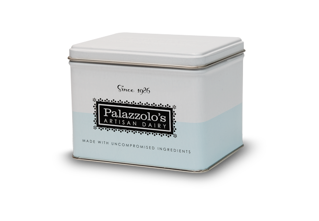 Palazzolo's Artisan Lemon Raspberry Butter Cookie Artisan Gelato Artisan Gelato and Sorbetto Tins